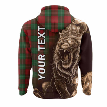 Lennox Tartan Hoodie Roaring Lion Heritage