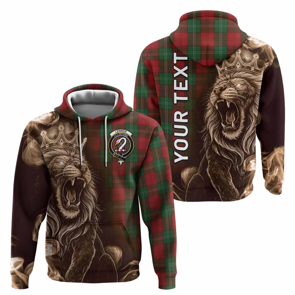 Lennox Tartan Hoodie Roaring Lion Heritage