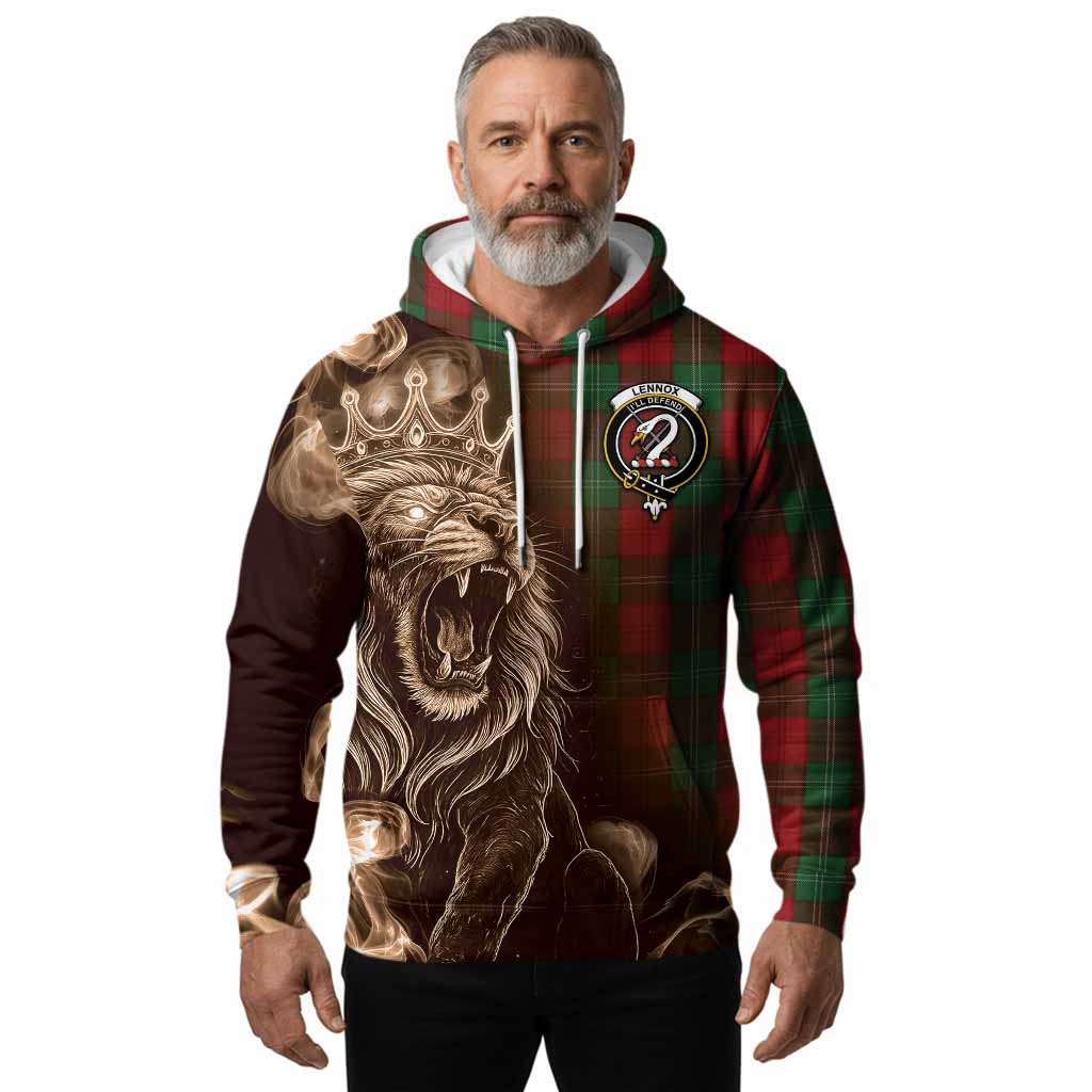 Lennox Tartan Hoodie Roaring Lion Heritage