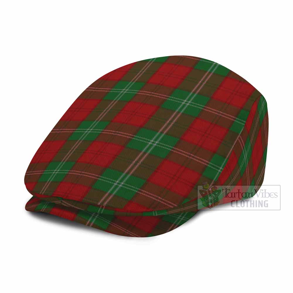 Lennox Tartan Jeff Cap, Tartan Flat Cap