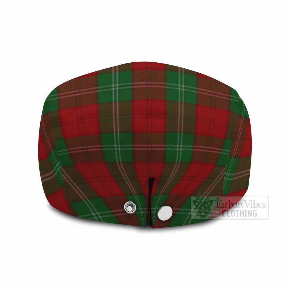 Lennox Tartan Jeff Cap, Tartan Flat Cap
