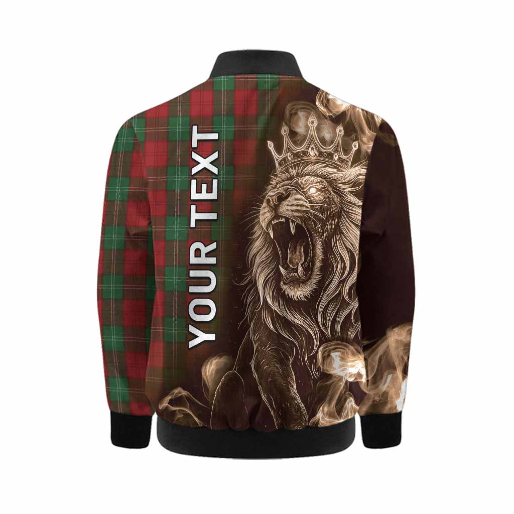 Lennox Tartan Kid Bomber Jacket Roaring Lion Heritage