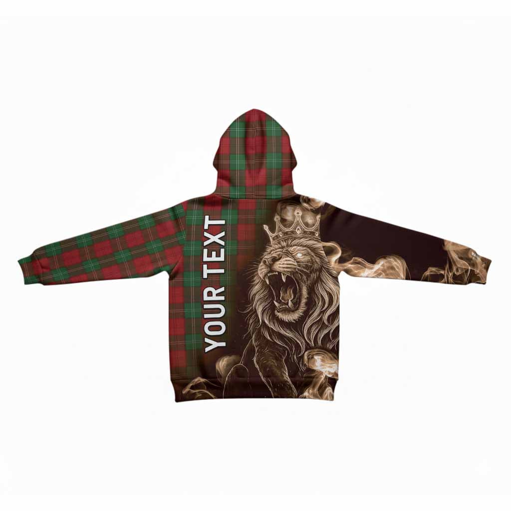 Lennox Tartan Kid Hoodie Roaring Lion Heritage