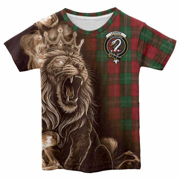 Lennox Tartan Kid T-shirt Roaring Lion Heritage