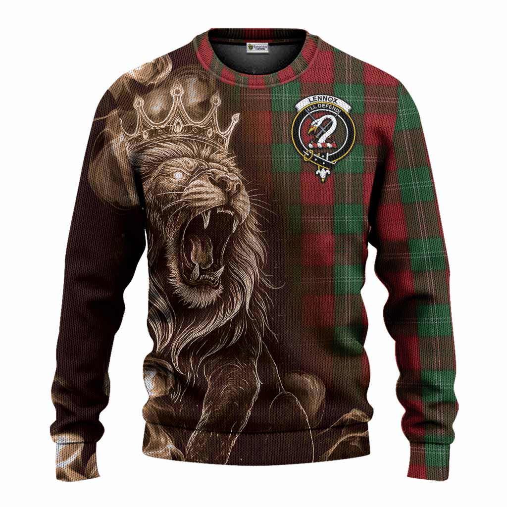 Lennox Tartan Knitted Sweater Roaring Lion Heritage