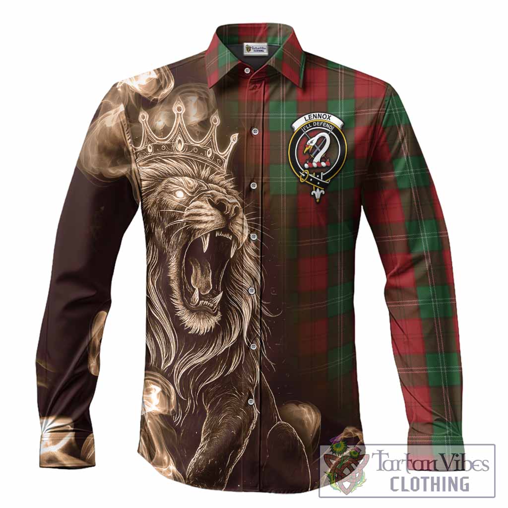Lennox Tartan Long Sleeve Button Shirts Roaring Lion Heritage
