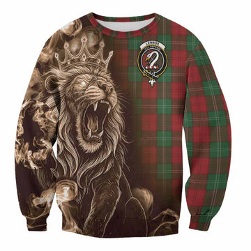Lennox Tartan Sweatshirt Roaring Lion Heritage