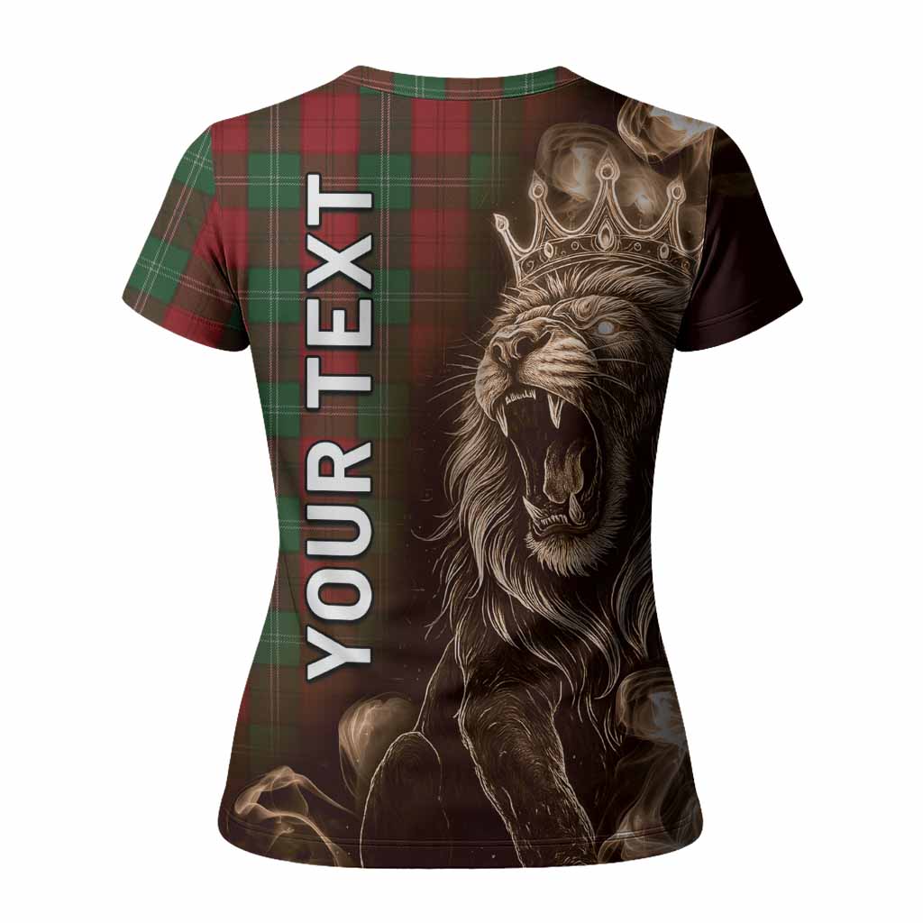 Lennox Tartan Women T shirt Roaring Lion Heritage