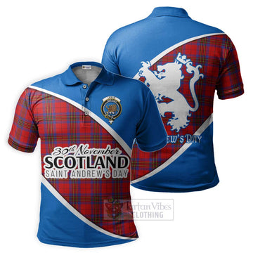 Tartan Vibes Clothing Leslie Family Crest Tartan Polo Shirt Celebrate Saint Andrew's Day in Style