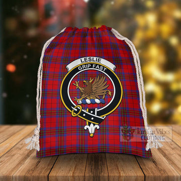 Tartan Vibes Clothing Leslie Tartan Christmas Santa's Bag with Family Crest