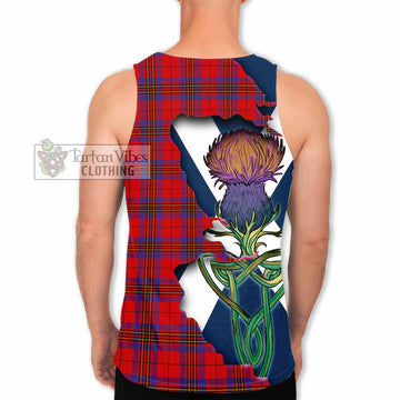 Leslie Tartan Family Crest Men's Tank Top Scottish Thistle Celtic Inspired