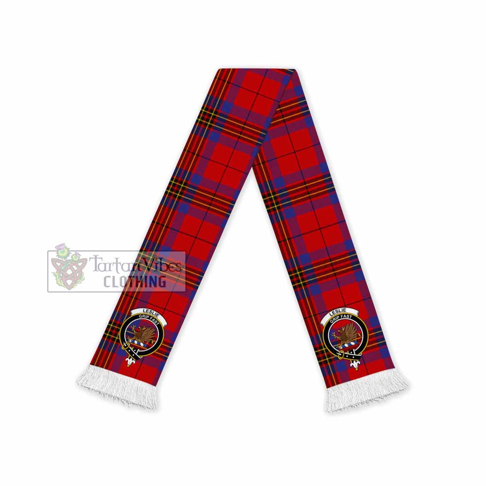 Tartan Vibes Clothing Leslie Tartan Ruffneck Scarf with Family Crest