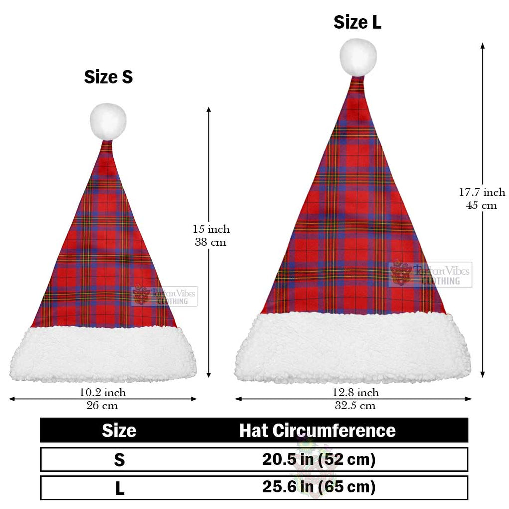 Tartan Vibes Clothing Leslie Tartan Christmas Santa Hats