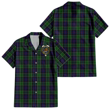 leslie-hunting-tartan-short-sleeve-button-down-shirt-with-family-crest