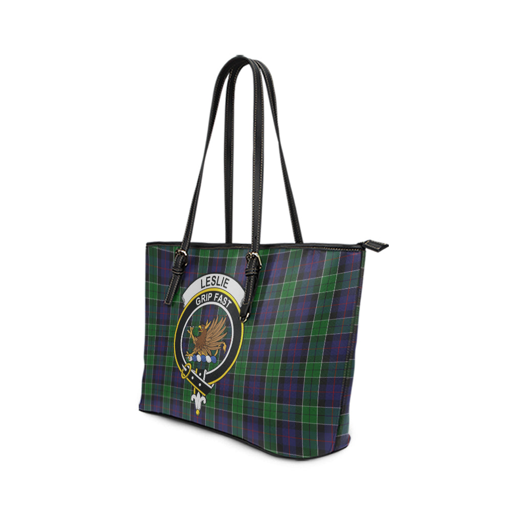 leslie-hunting-tartan-leather-tote-bag-with-family-crest