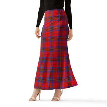 Leslie Modern Tartan Womens Full Length Skirt
