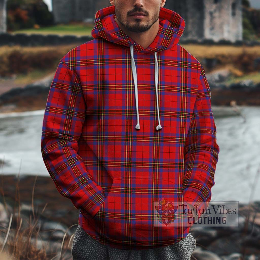 Leslie Tartan Cotton Hoodie Pullover Hoodie XS - Tartan Vibes Clothing