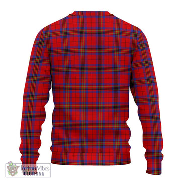 Leslie Tartan Knitted Sweater with Family Crest DNA In Me Style - Tartanvibesclothing Shop