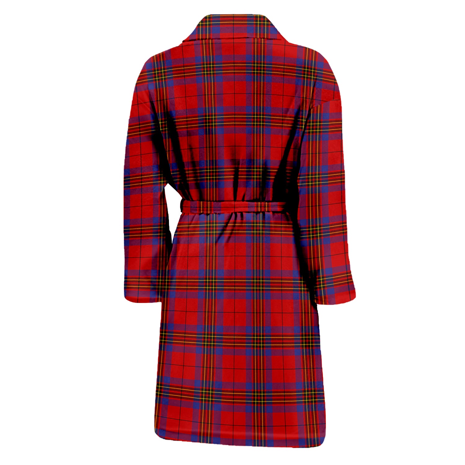 Leslie Tartan Bathrobe with Family Crest - Tartan Vibes Clothing