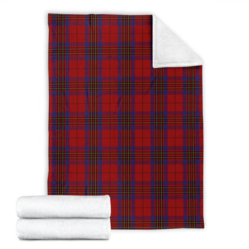 Leslie Red Tartan Blanket