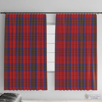 Leslie Red Tartan Window Curtain