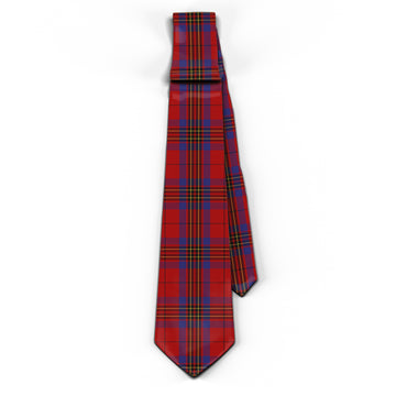 Leslie Red Tartan Classic Necktie