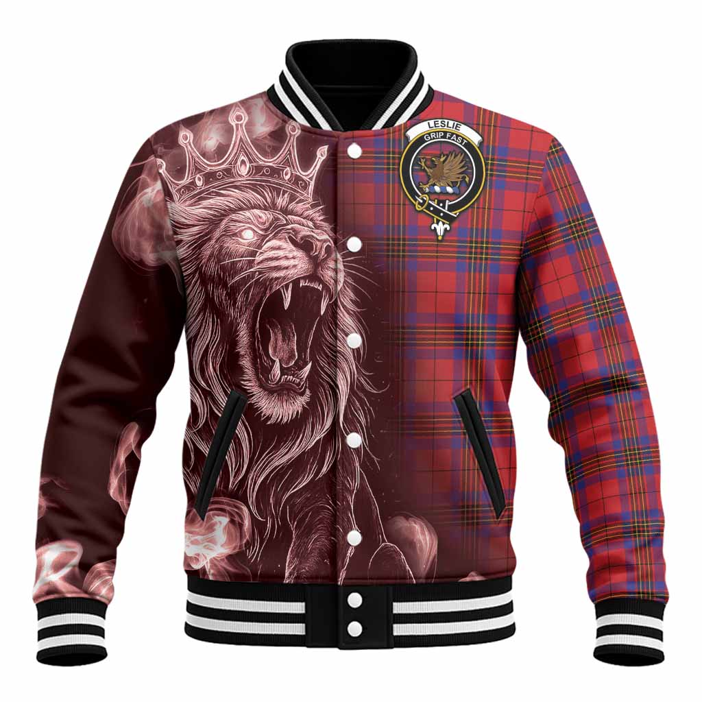 Leslie Tartan Baseball Jacket Roaring Lion Heritage