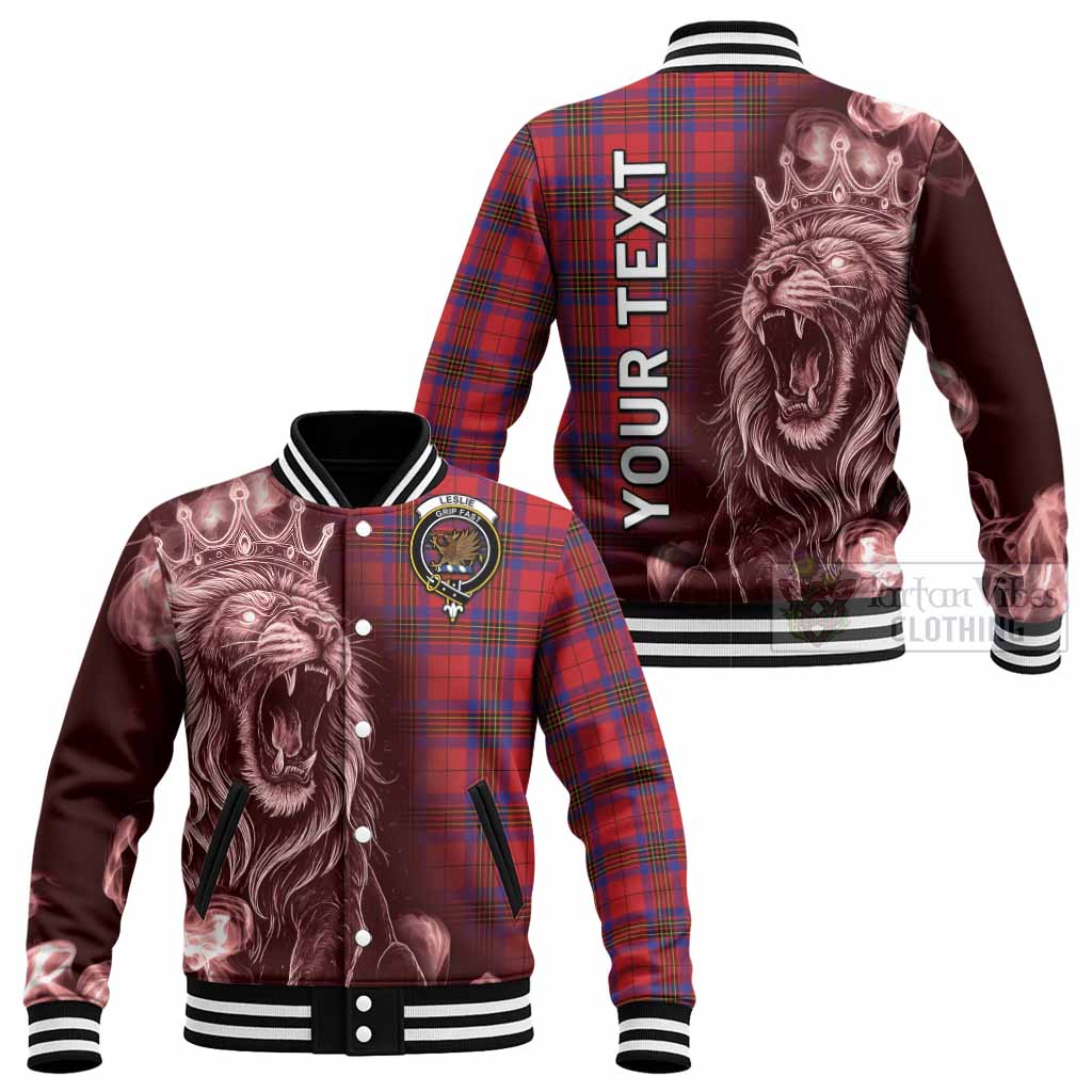 Leslie Tartan Baseball Jacket Roaring Lion Heritage