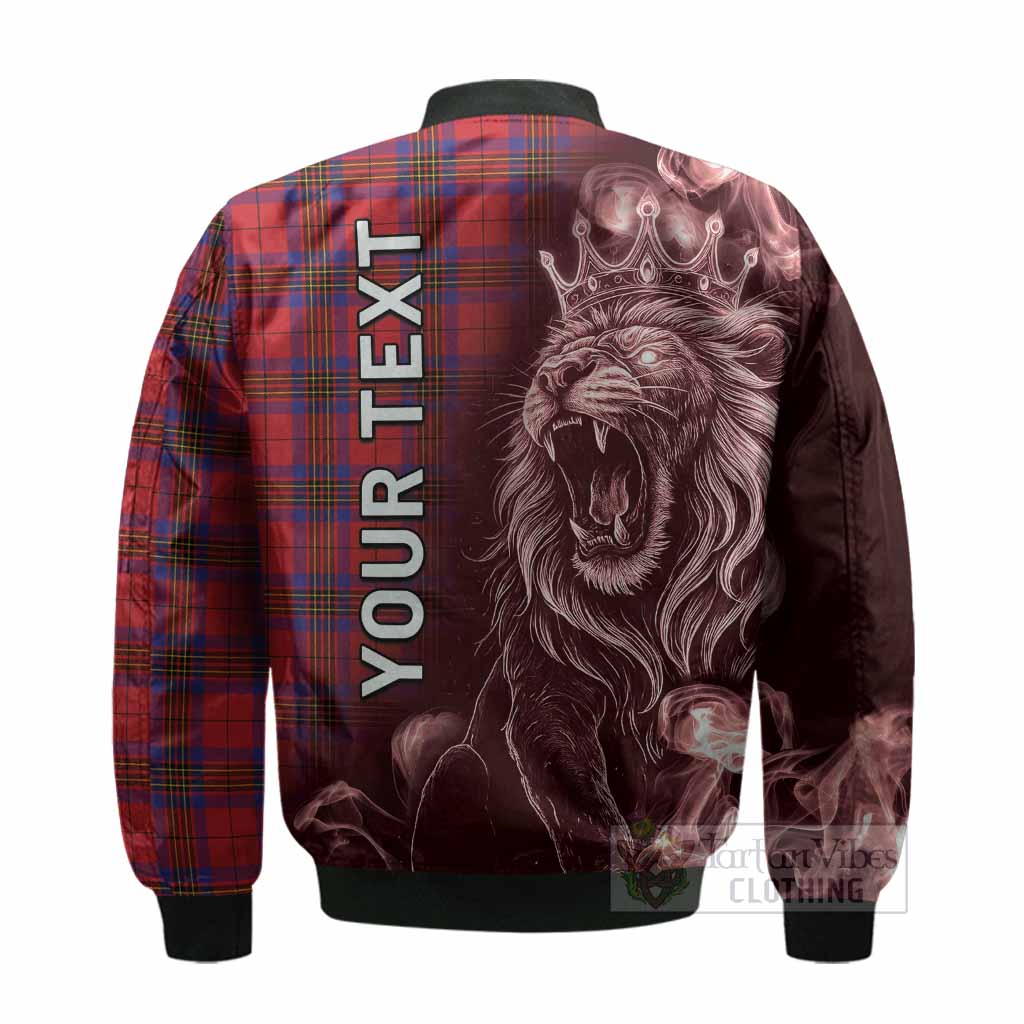 Leslie Tartan Bomber Jacket Roaring Lion Heritage