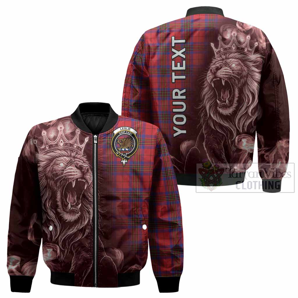 Leslie Tartan Bomber Jacket Roaring Lion Heritage