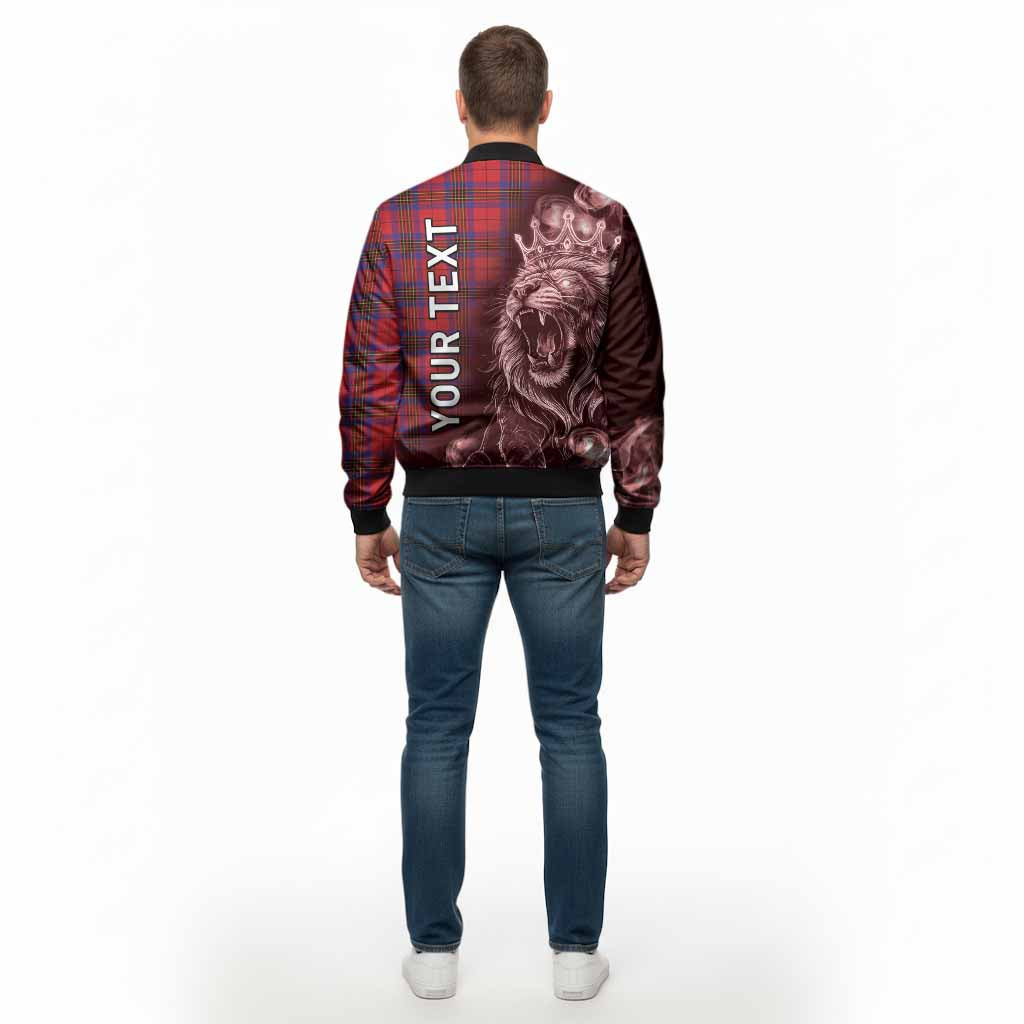 Leslie Tartan Bomber Jacket Roaring Lion Heritage