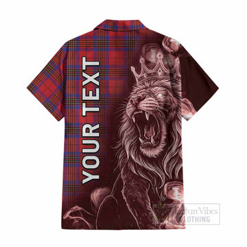 Leslie Tartan Cotton Hawaiian Shirt Roaring Lion Heritage