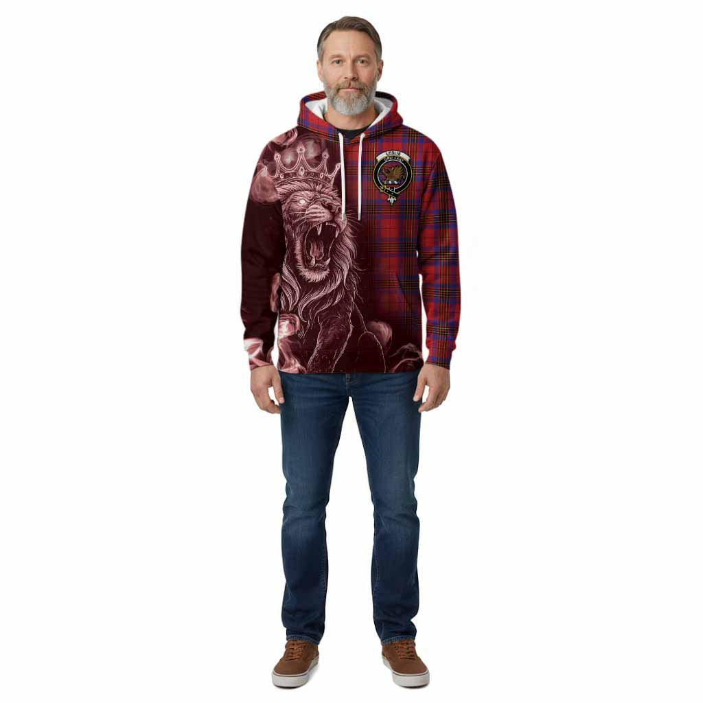 Leslie Tartan Cotton Hoodie Roaring Lion Heritage