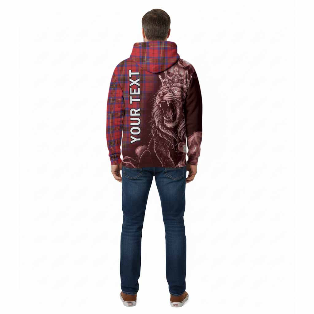 Leslie Tartan Cotton Hoodie Roaring Lion Heritage