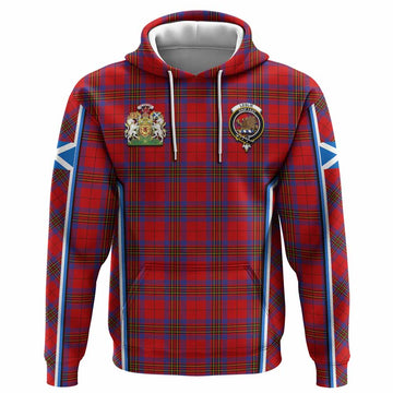 Leslie Tartan Crest Hoodie Scotland Coat of Arm Flag Style - Tartan Vibes Clothing