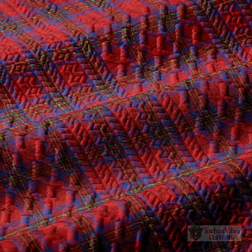 Leslie Tartan Crest Men’s Polo Sweater Top Scotland Coat of Arm Flag Style