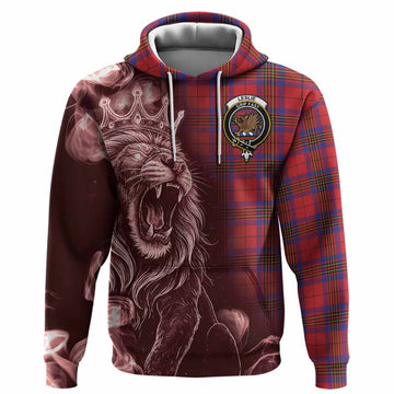 Leslie Tartan Hoodie Roaring Lion Heritage