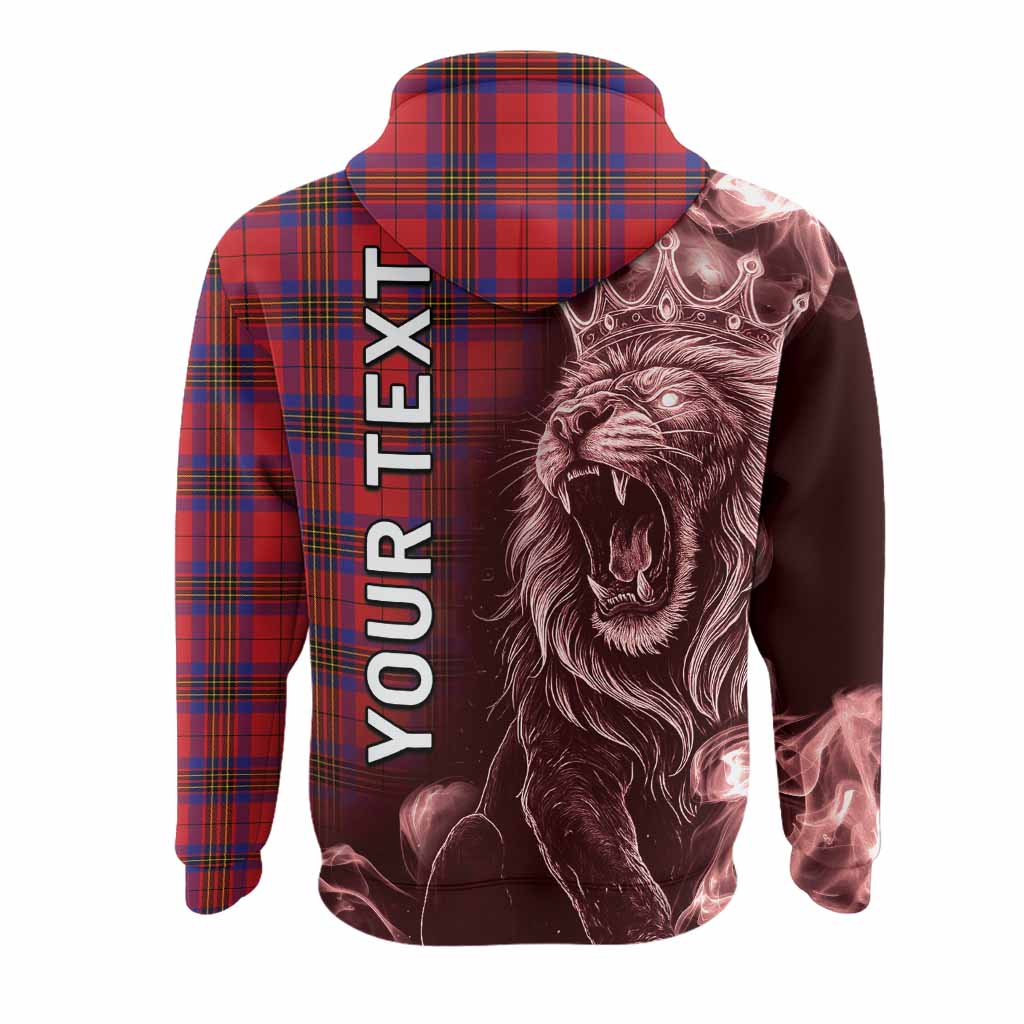 Leslie Tartan Hoodie Roaring Lion Heritage