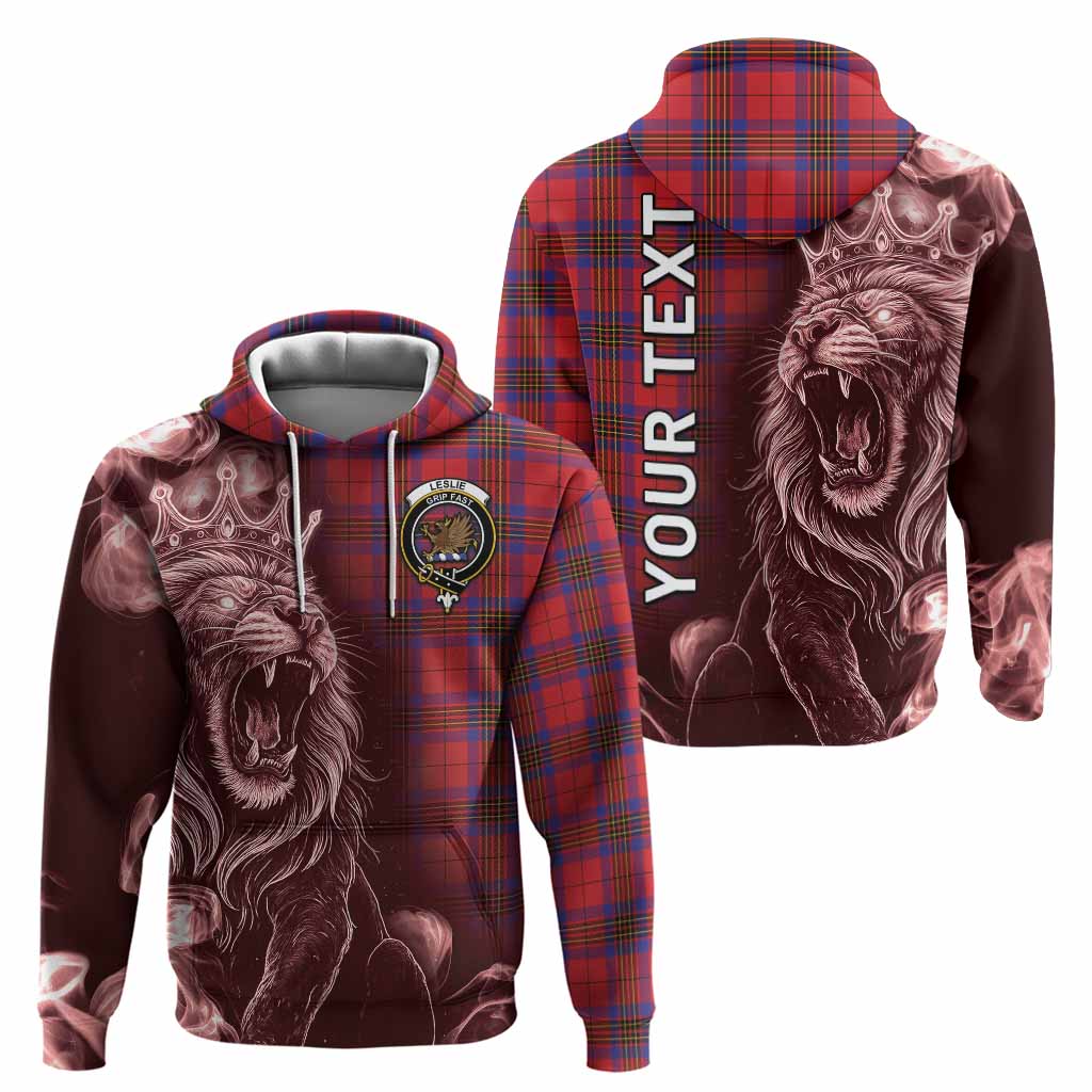 Leslie Tartan Hoodie Roaring Lion Heritage