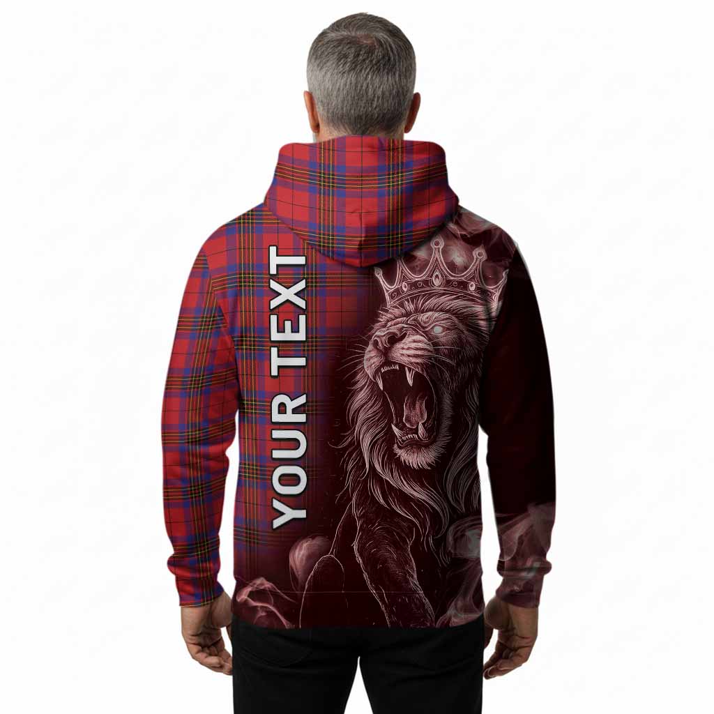 Leslie Tartan Hoodie Roaring Lion Heritage