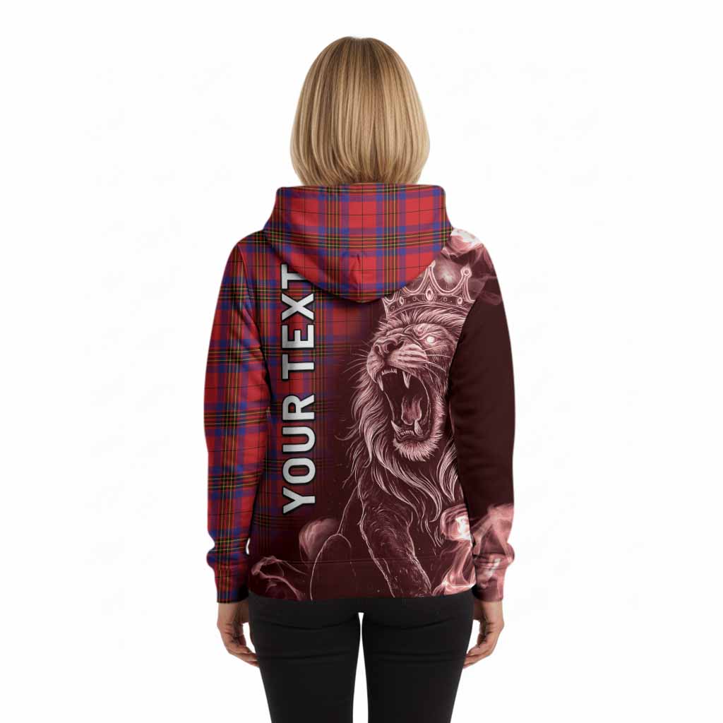Leslie Tartan Hoodie Roaring Lion Heritage