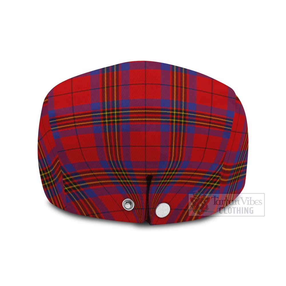 Leslie Tartan Jeff Cap, Tartan Flat Cap