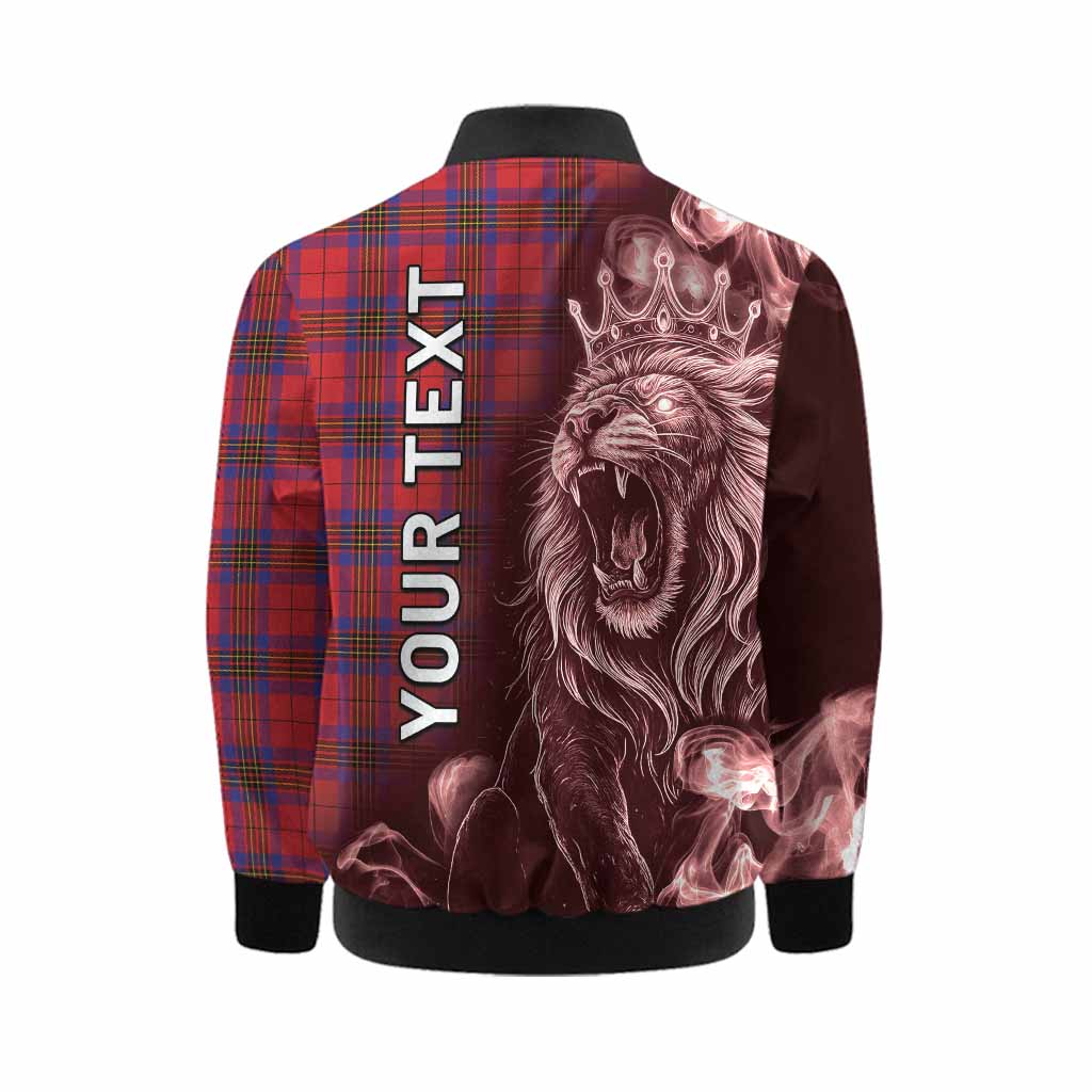 Leslie Tartan Kid Bomber Jacket Roaring Lion Heritage