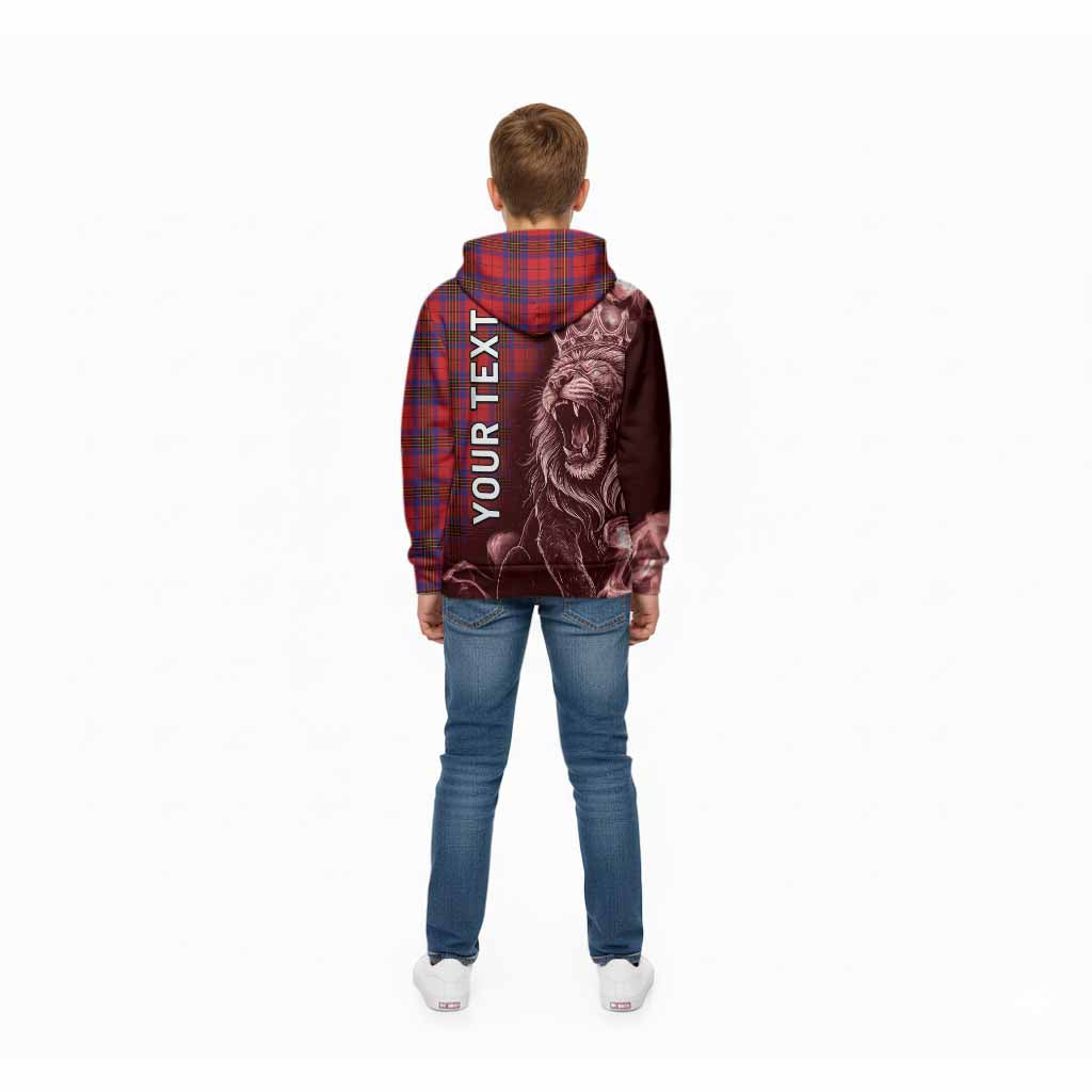 Leslie Tartan Kid Hoodie Roaring Lion Heritage