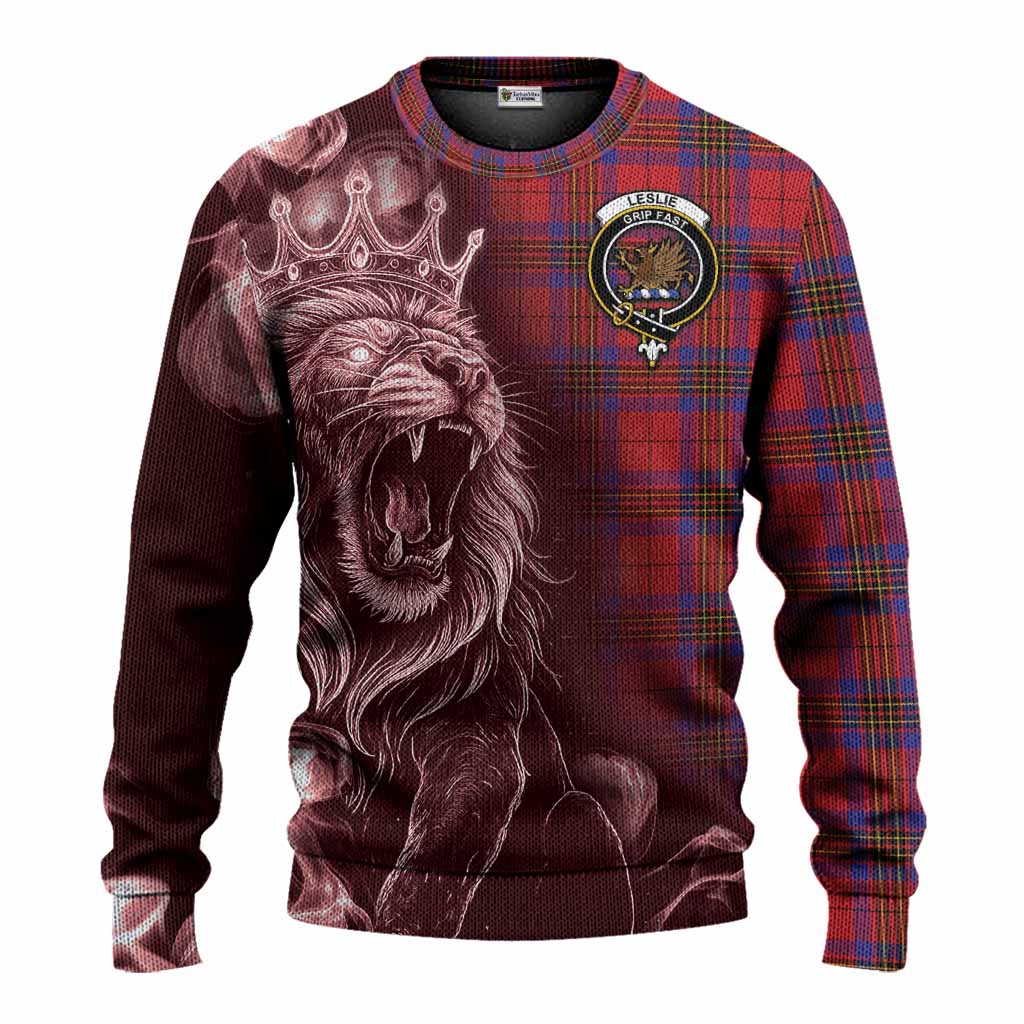 Leslie Tartan Knitted Sweater Roaring Lion Heritage