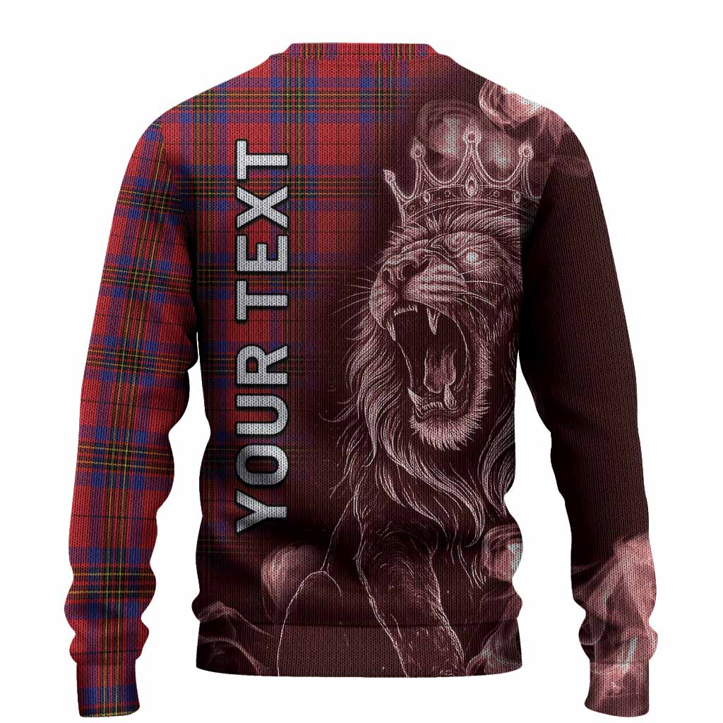 Leslie Tartan Knitted Sweater Roaring Lion Heritage