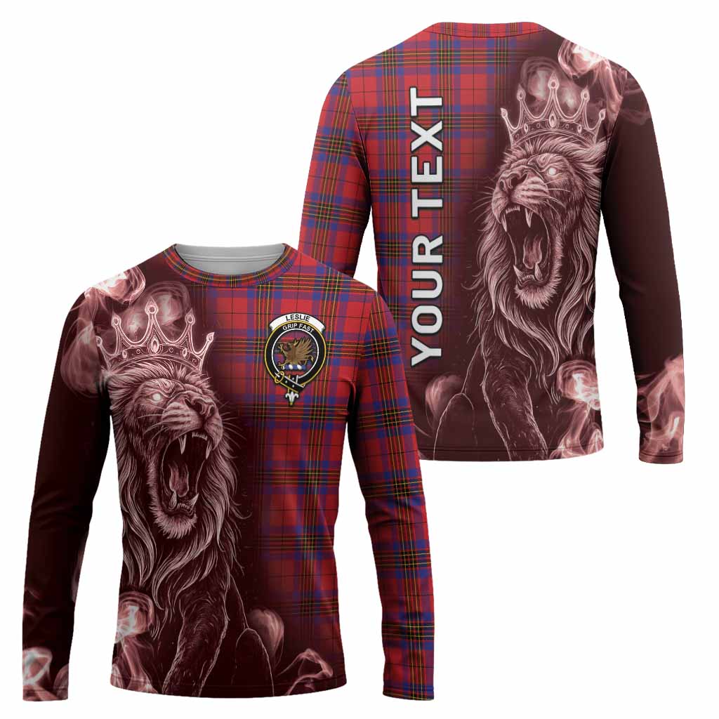 Leslie Tartan Long Sleeve T-Shirt Roaring Lion Heritage