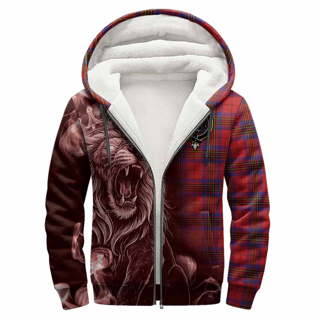 Leslie Tartan Sherpa Hoodie Roaring Lion Heritage