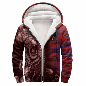 Leslie Tartan Sherpa Hoodie Roaring Lion Heritage