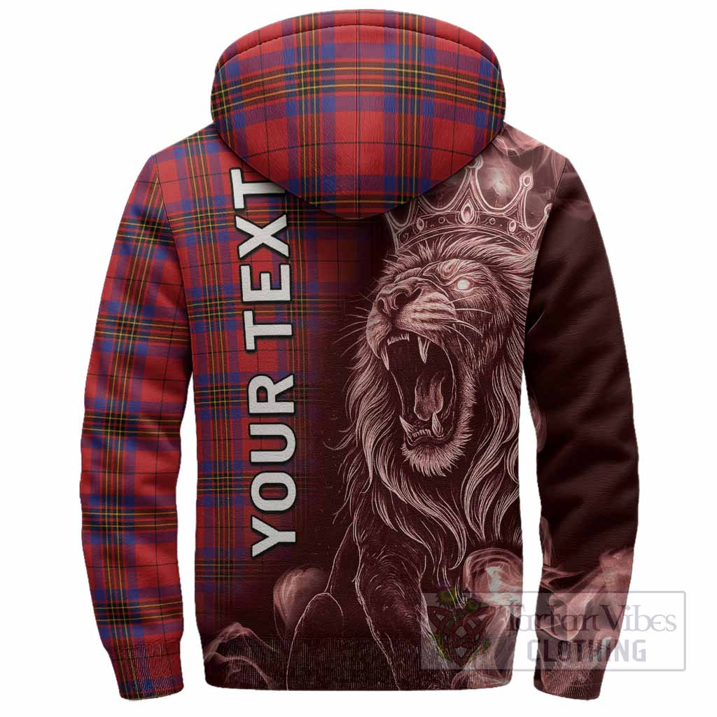 Leslie Tartan Sherpa Hoodie Roaring Lion Heritage